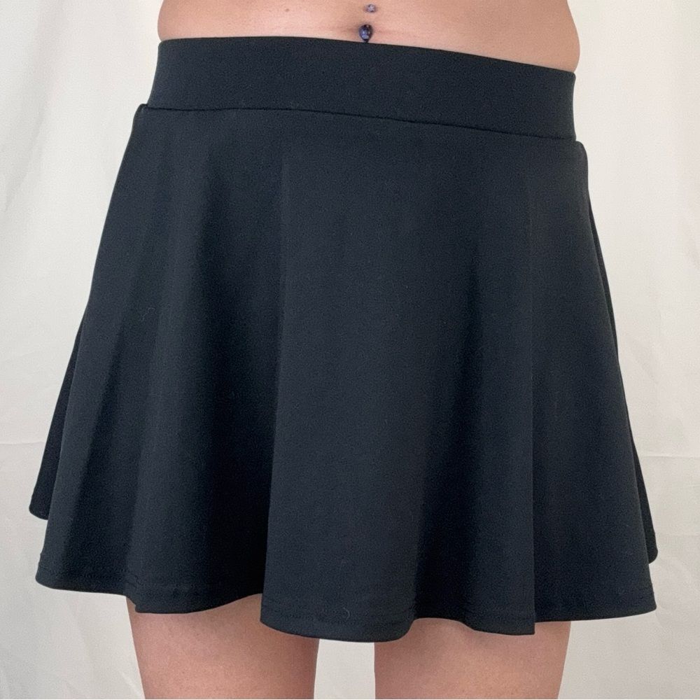 Jolie & Joy Women’s Athletic Skort Black High Rise Stretch Mini